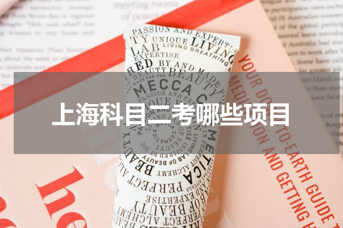 上海科目二考哪些项目