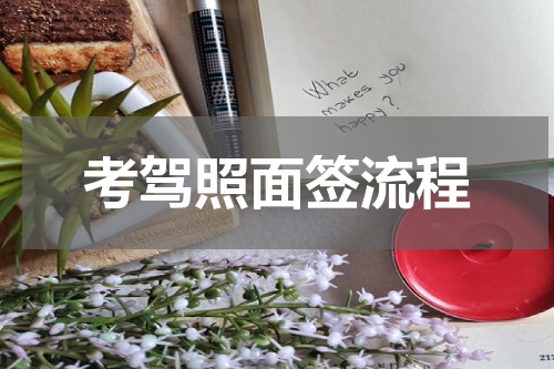考驾照面签流程