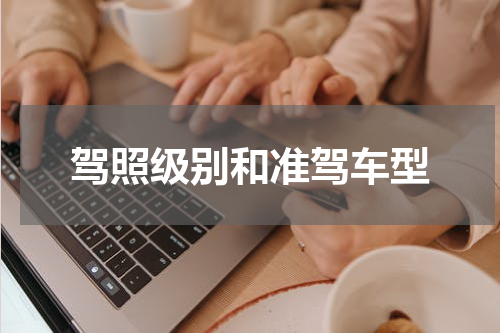 驾照级别和准驾车型