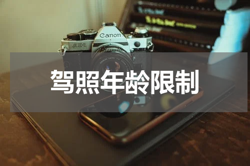 驾照年龄限制