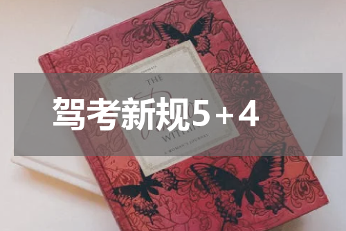 驾考新规5+4