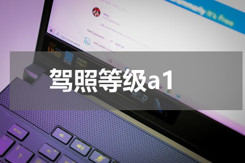 驾照等级a1