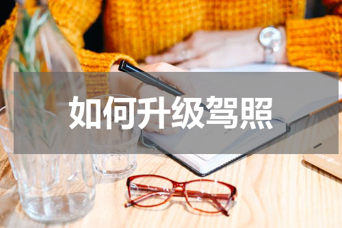 如何升级驾照