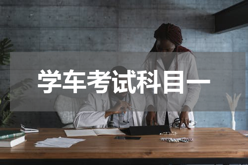 学车考试科目一