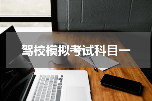 驾校模拟考试科目一