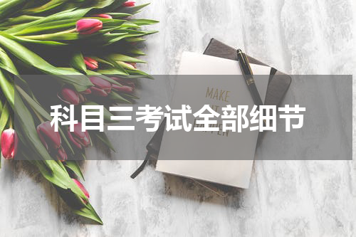 科目三考试全部细节