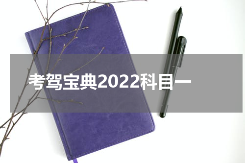 考驾宝典2022科目一
