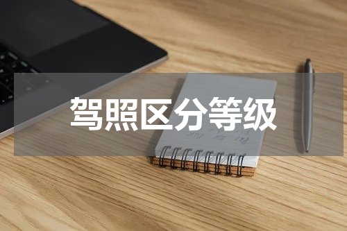 驾照区分等级