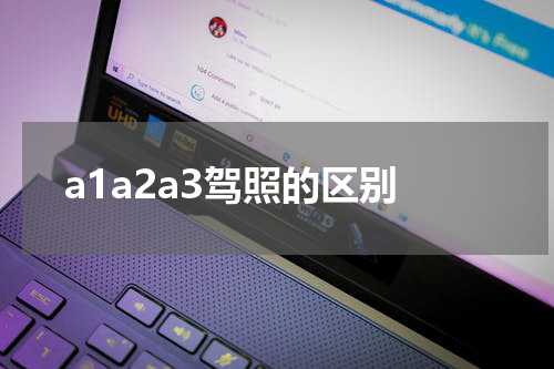 a1a2a3驾照的区别