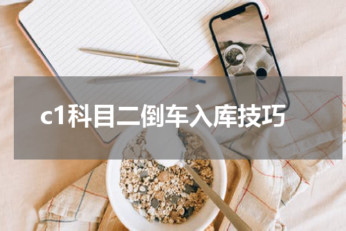 c1科目二倒车入库技巧