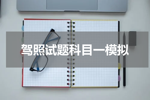 驾照试题科目一模拟
