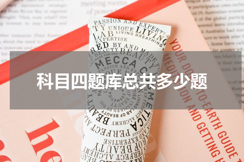 科目四题库总共多少题