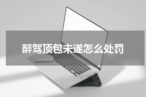 醉驾顶包未遂怎么处罚