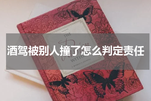 酒驾被别人撞了怎么判定责任