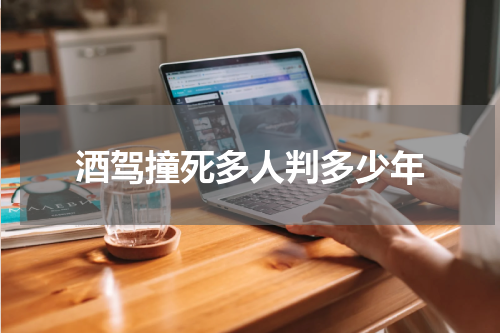 酒驾撞死多人判多少年