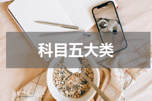 科目五大类