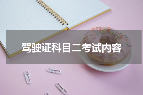 驾驶证科目二考试内容