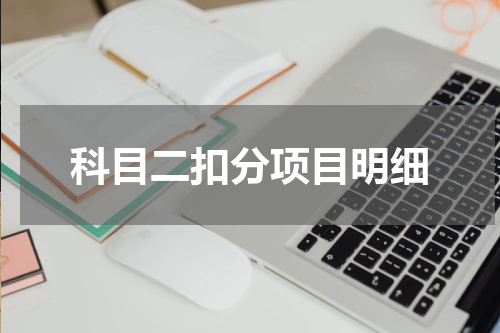 科目二扣分项目明细