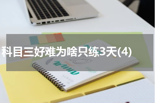 科目三好难为啥只练3天(4)