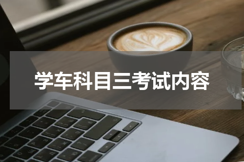 学车科目三考试内容