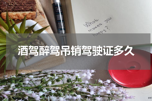 酒驾醉驾吊销驾驶证多久