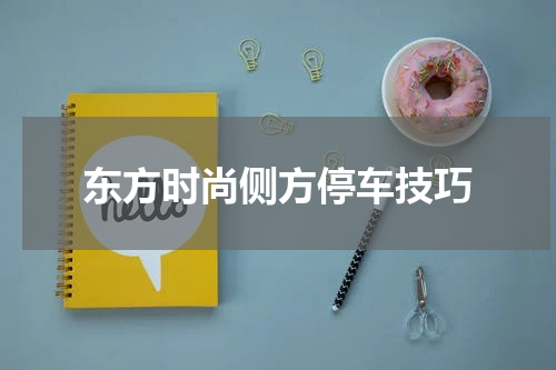 东方时尚侧方停车技巧