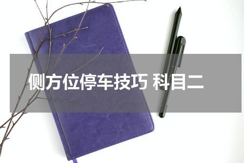 侧方位停车技巧 科目二