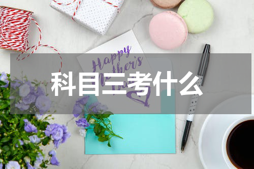 科目三考什么