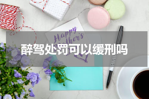 醉驾处罚可以缓刑吗