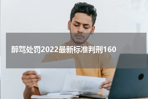 醉驾处罚2022最新标准判刑160