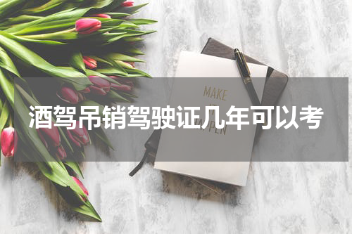 酒驾吊销驾驶证几年可以考