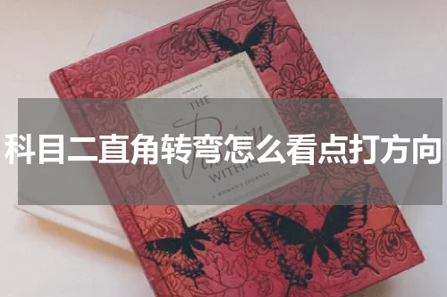 科目二直角转弯怎么看点打方向