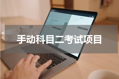 手动科目二考试项目