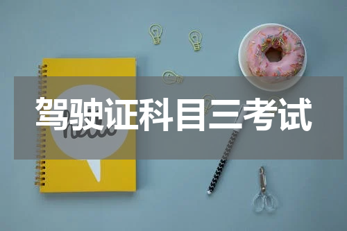 驾驶证科目三考试