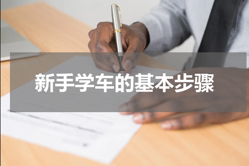 新手学车的基本步骤