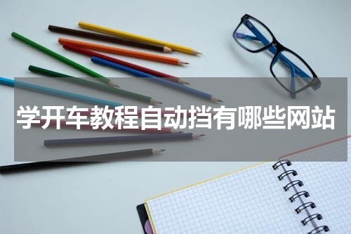 学开车教程自动挡有哪些网站