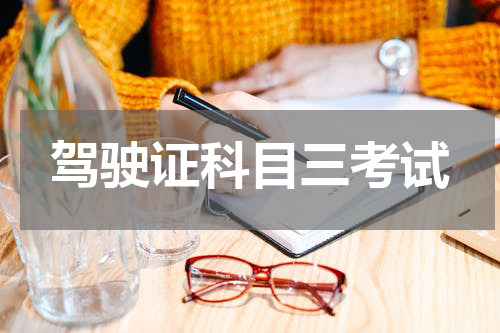 驾驶证科目三考试