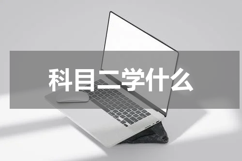 科目二学什么