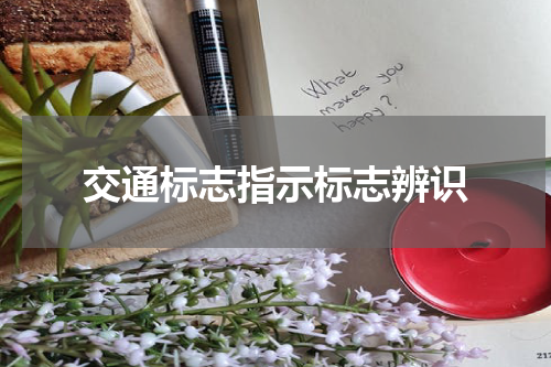 交通标志指示标志辨识