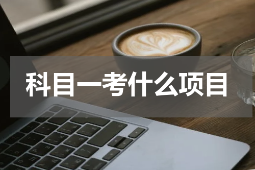 科目一考什么项目