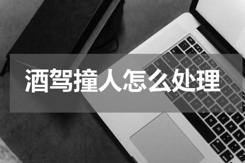 酒驾撞人怎么处理