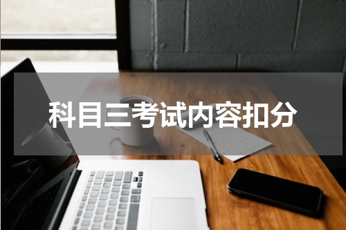 科目三考试内容扣分