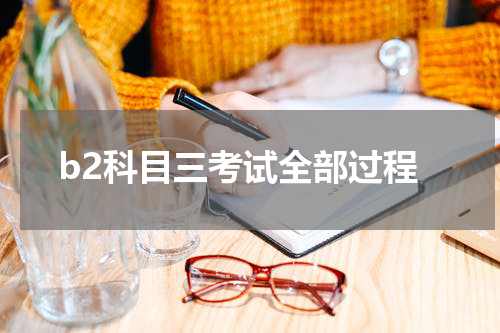 b2科目三考试全部过程