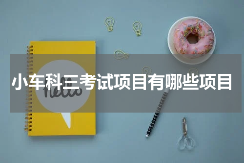 小车科三考试项目有哪些项目