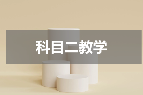 科目二教学