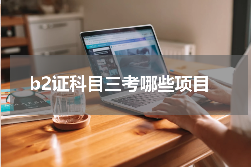 b2证科目三考哪些项目