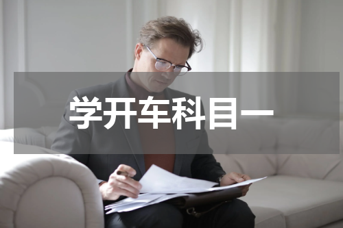 学开车科目一