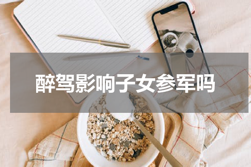 醉驾影响子女参军吗