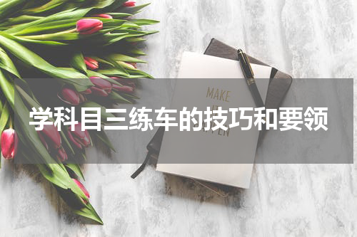 学科目三练车的技巧和要领