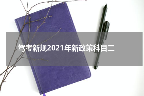驾考新规2021年新政策科目二